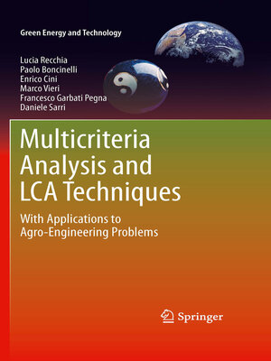cover image of Multicriteria Analysis and LCA Techniques